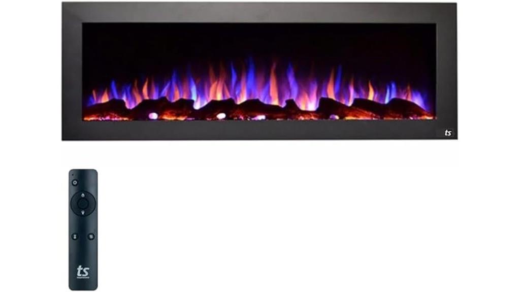 touchstone sideline electric fireplace
