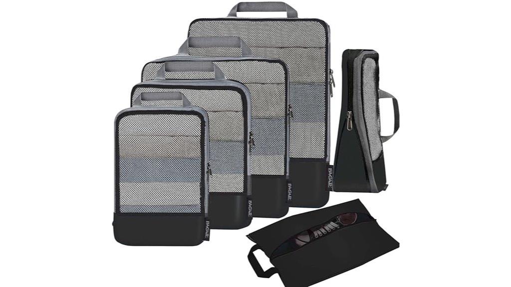 travel compression cubes set