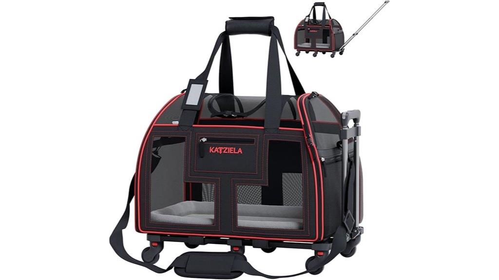travel friendly pet carrier
