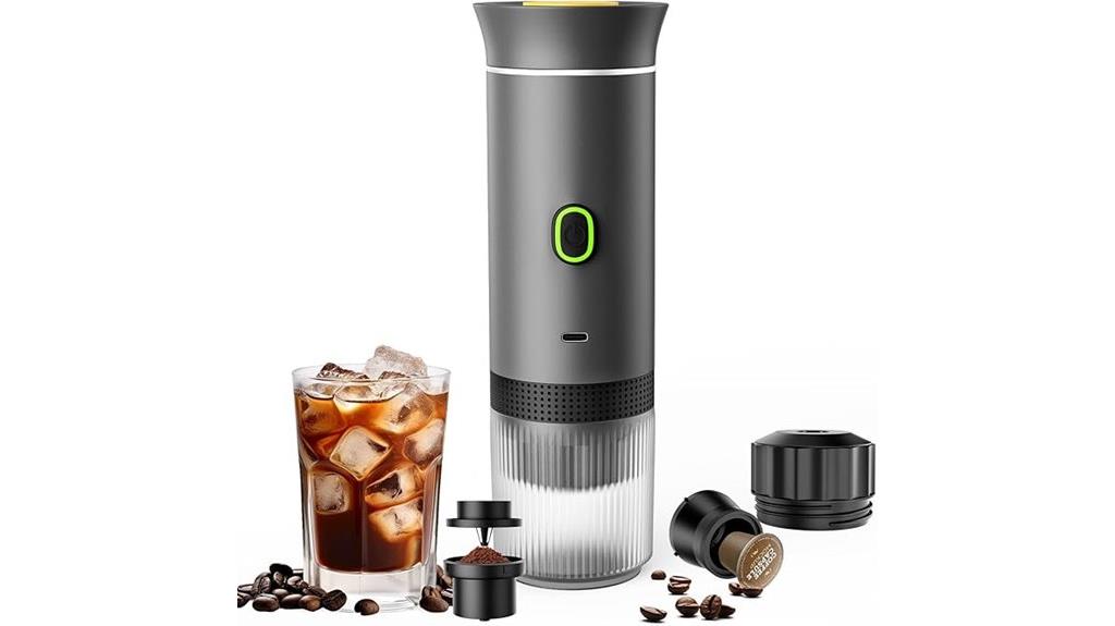 travel friendly portable espresso maker