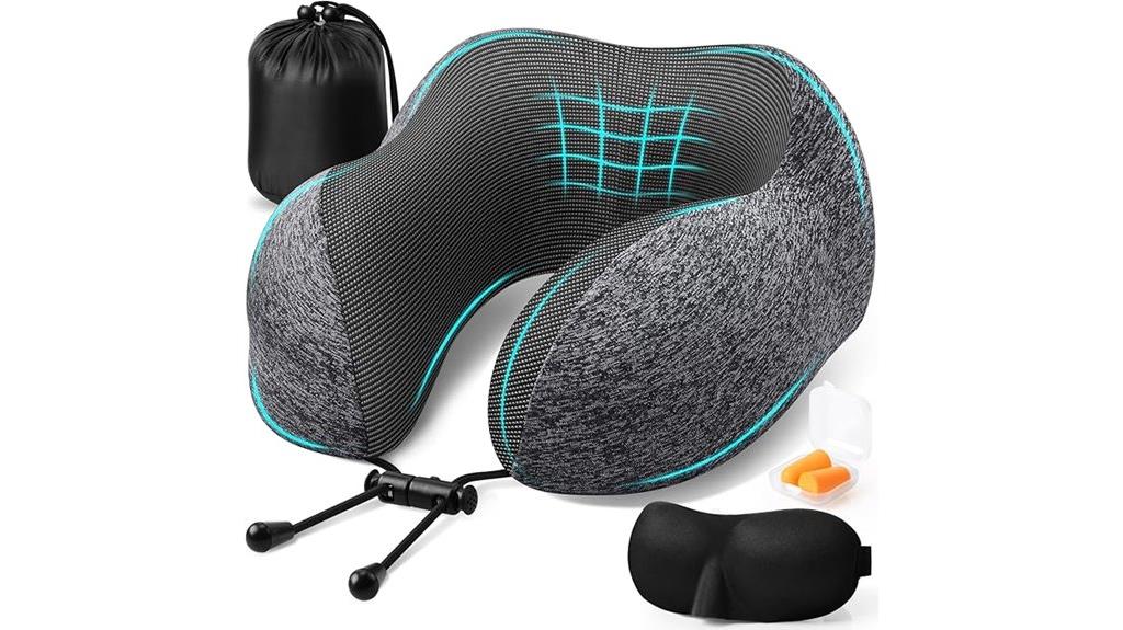 travel pillow with accessories