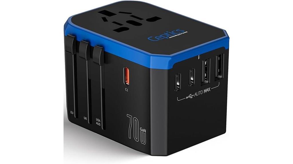 travel power adapter 70w