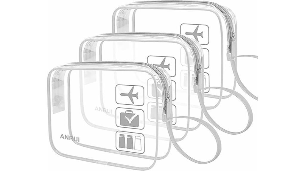 travel toiletry organizer bag