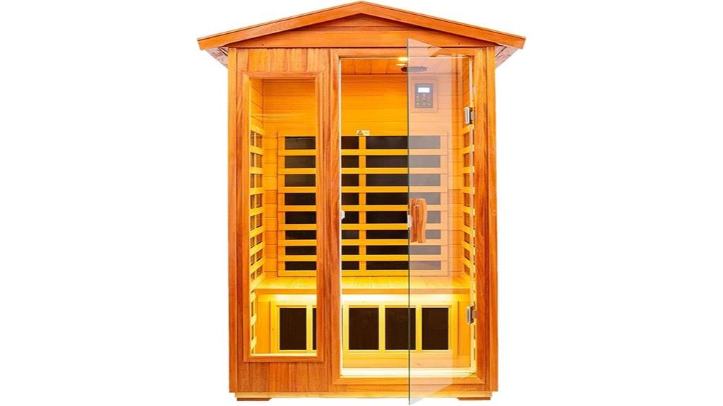 two person bluetooth sauna