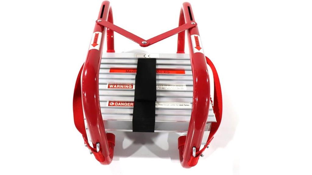 two story portable fire ladder