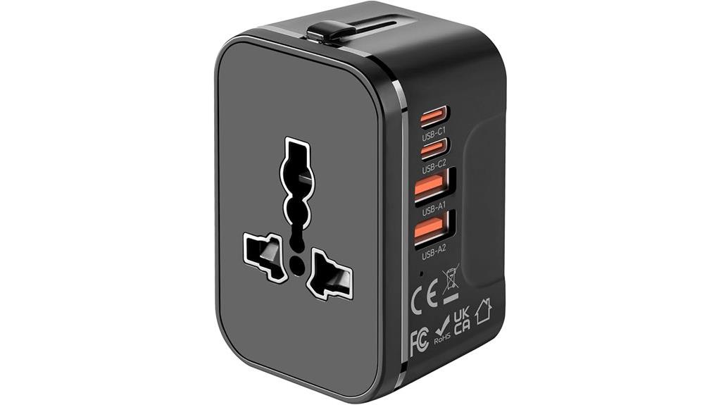 universal adapter with usb c