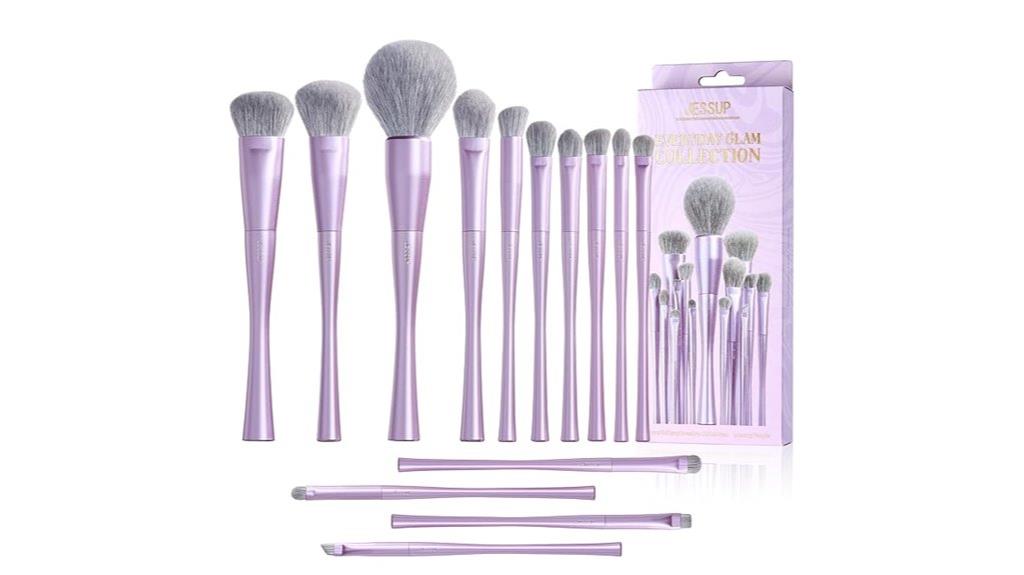 vegan makeup brush set