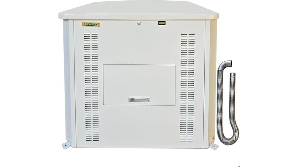 ventilated impact resistant generator box