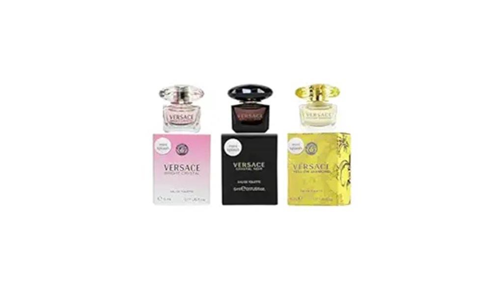 versace mini perfume set