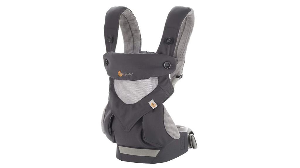 versatile all position baby carrier