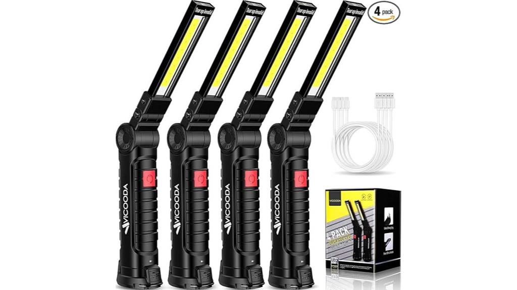 versatile rechargeable led worklights