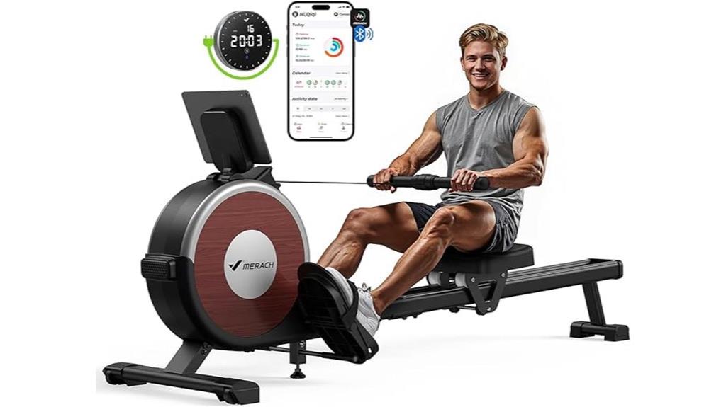 versatile rowing resistance levels