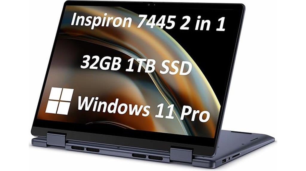 versatile touchscreen laptop with high performance specs