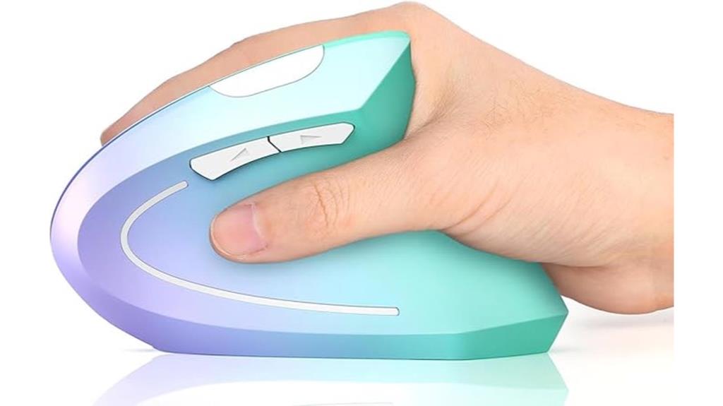 vertical wireless ergonomic mouse