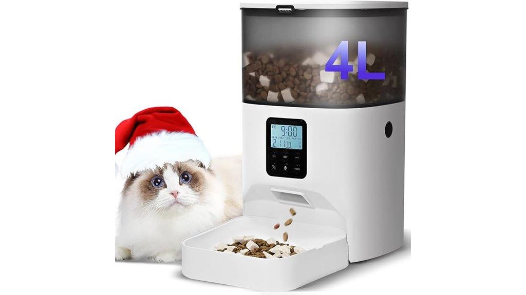 voice recorder pet feeder