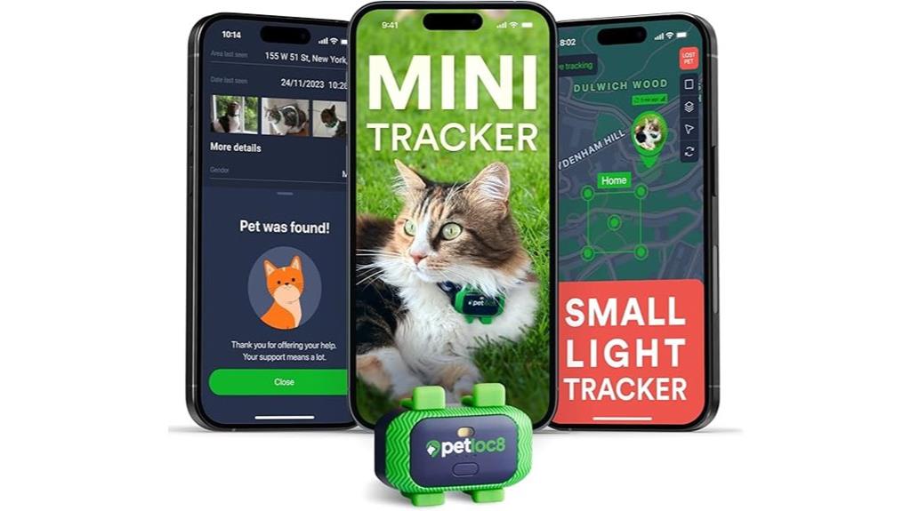 waterproof cat tracker alerts