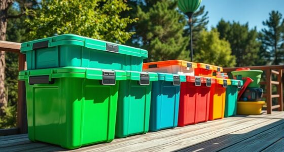 waterproof emergency storage bins