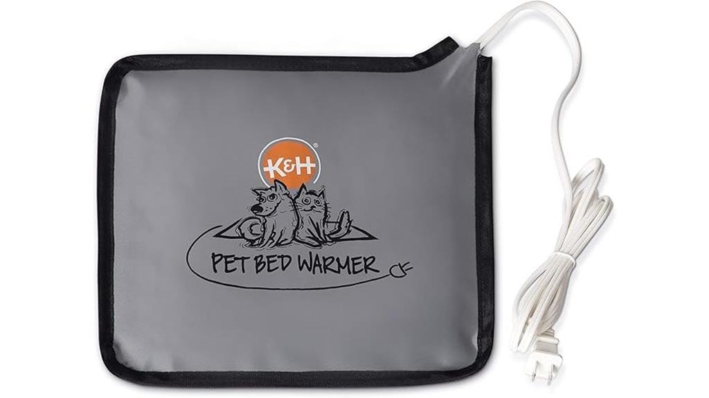 waterproof heated pet bed