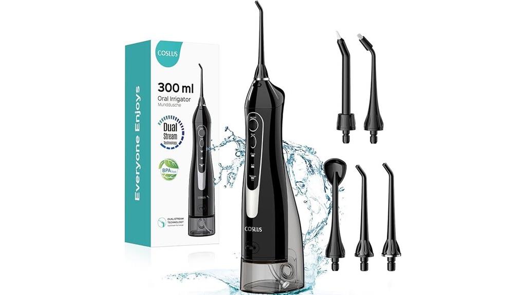 waterproof rechargeable dental flosser
