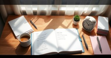 weekly planning for stress