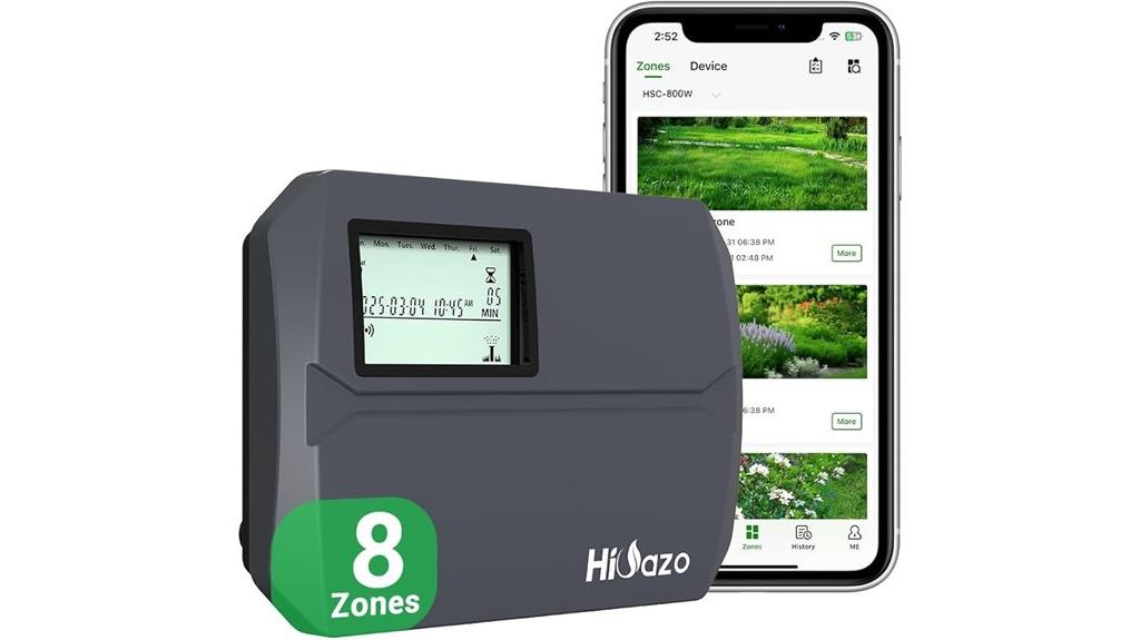 wifi 8 zone irrigation controller