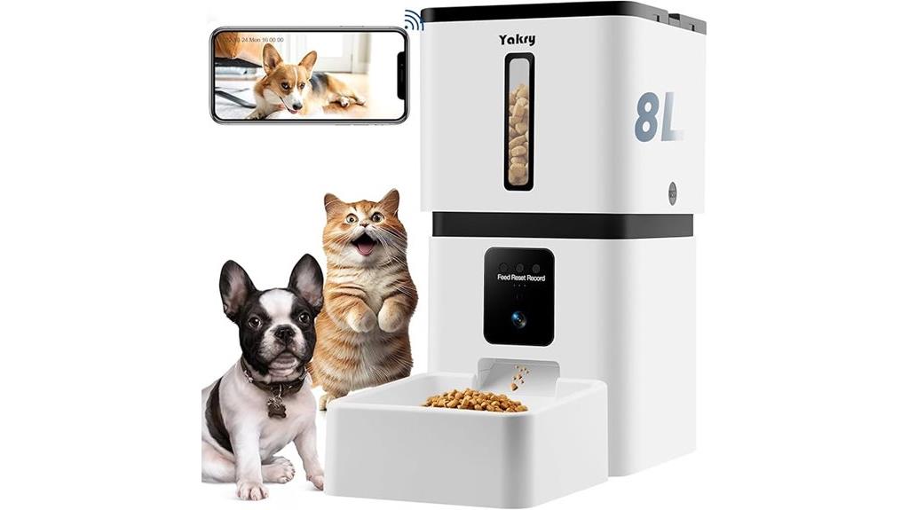 wifi camera pet feeder