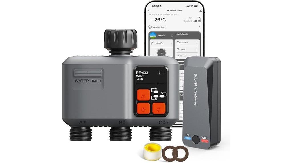 wifi sprinkler timer gateway