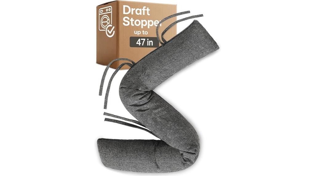 window sill draft block