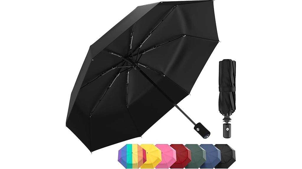 windproof travel umbrella