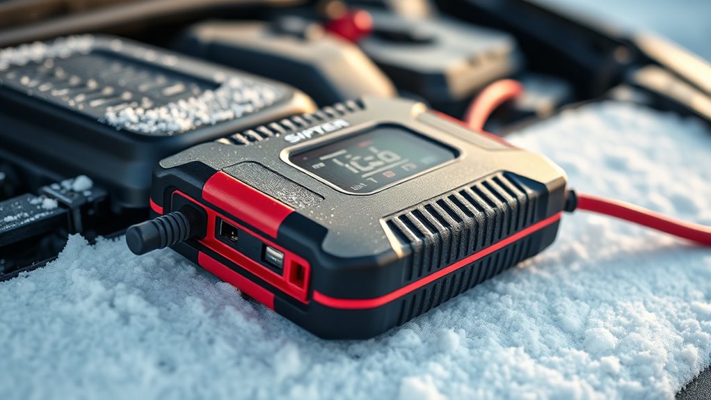 winter car battery safety