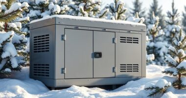 winter generator enclosure options