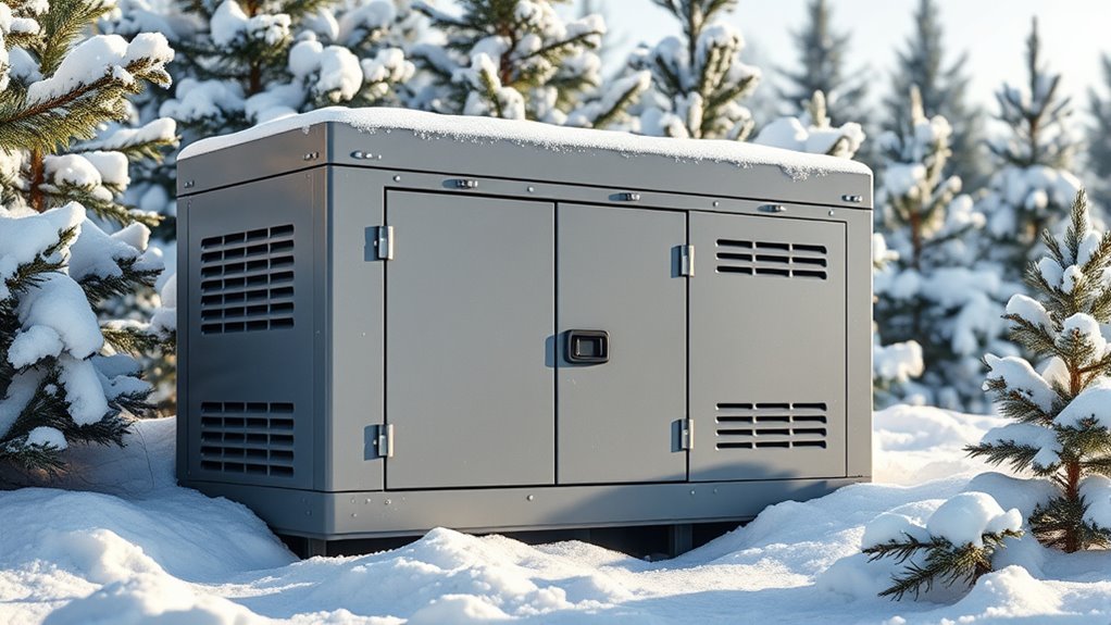 winter generator enclosure options