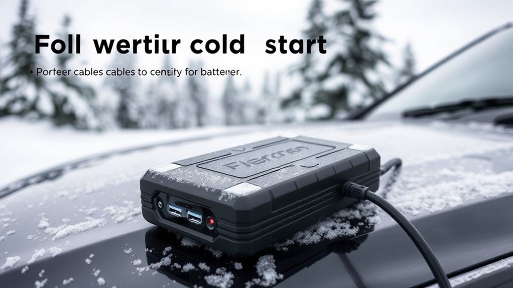 winter ready portable car chargers