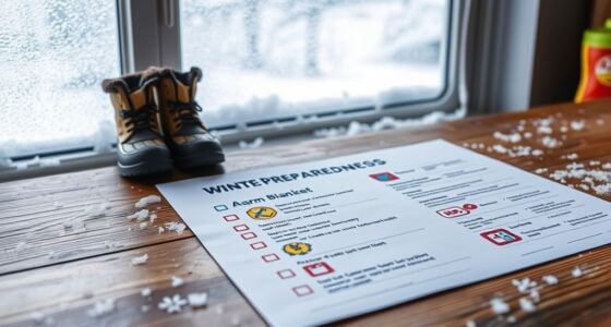 winter safety checklist printable