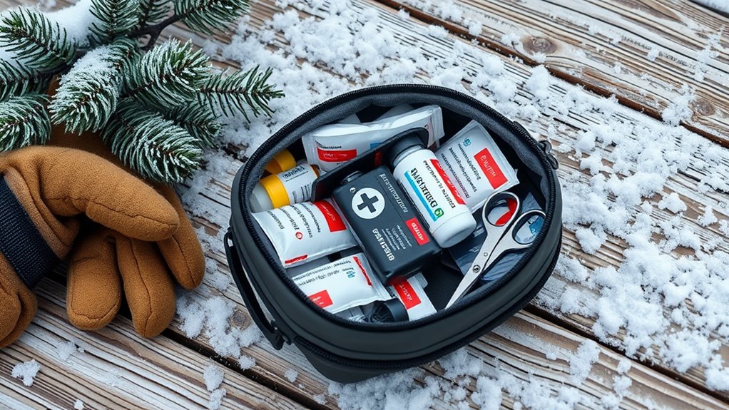 winter travel first aid essentials