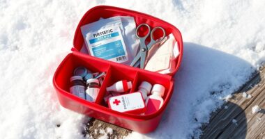 winter travel first aid kits
