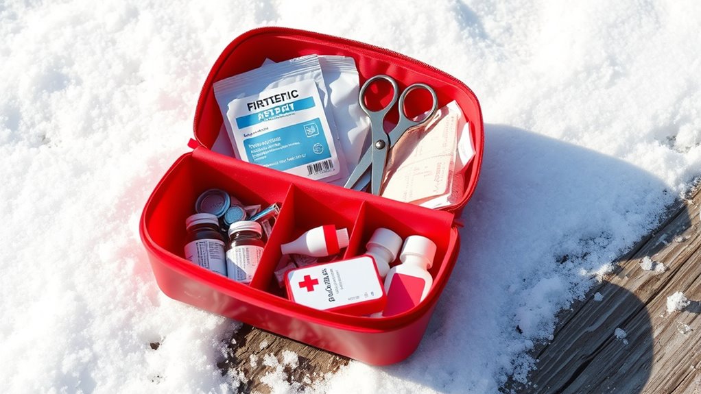 winter travel first aid kits