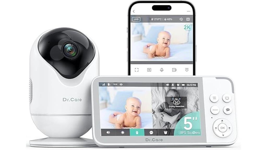 wireless baby monitoring device