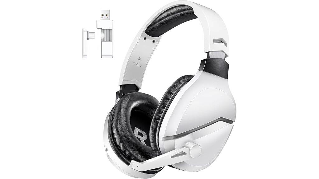 wireless gaming headset with noise canceling