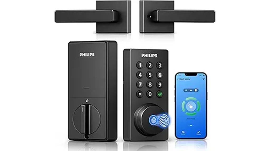 wireless smart lock handle