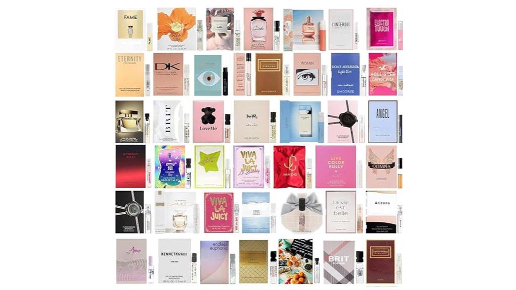 women s 10 vial perfume set