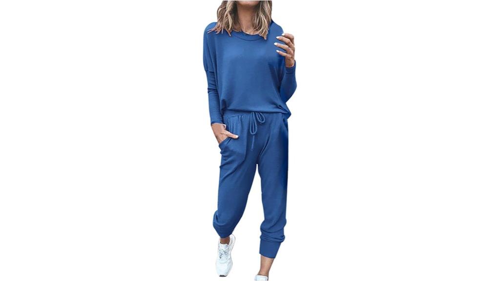 women s 2 piece sweatsuit set