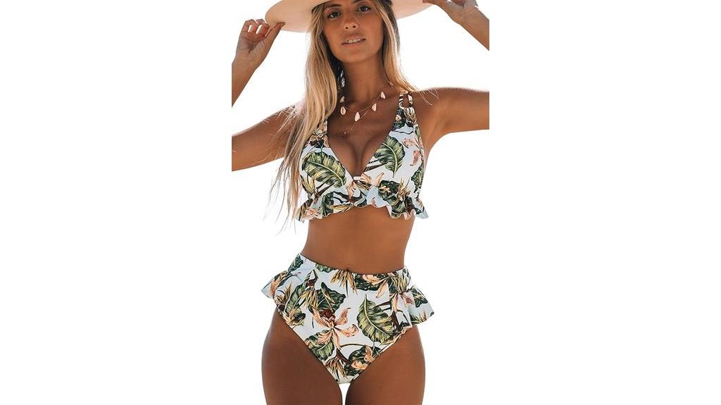 women s high waisted bikini