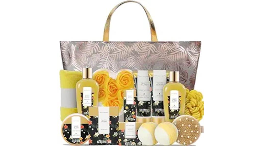 women s spa gift basket