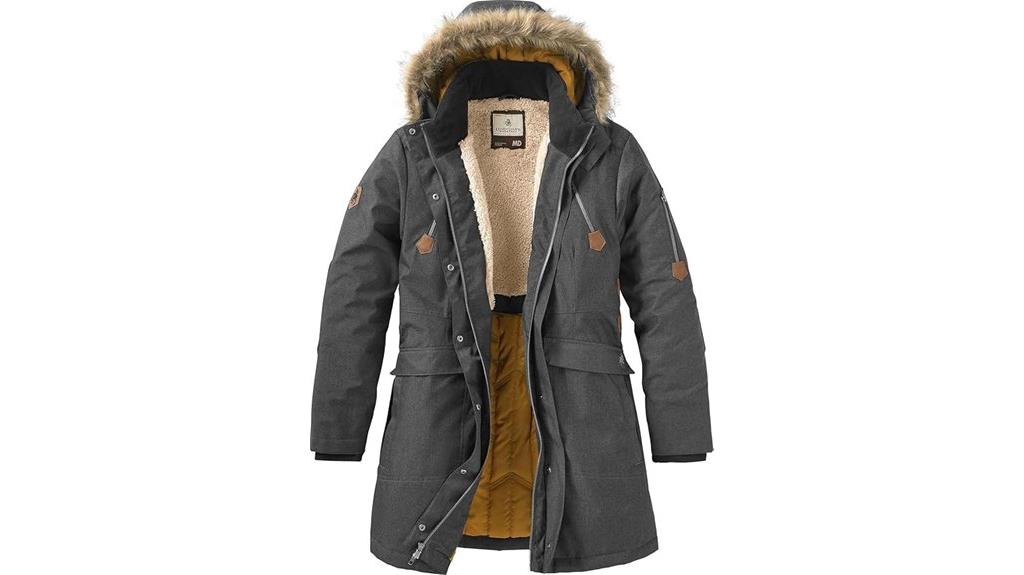 women s water resistant parka