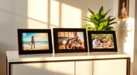 email enabled digital photo frames