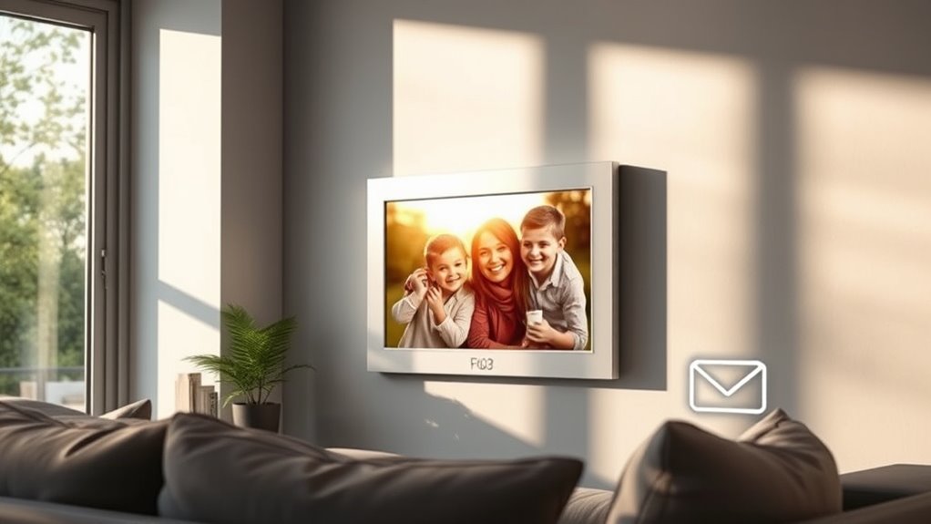 email photo sharing features