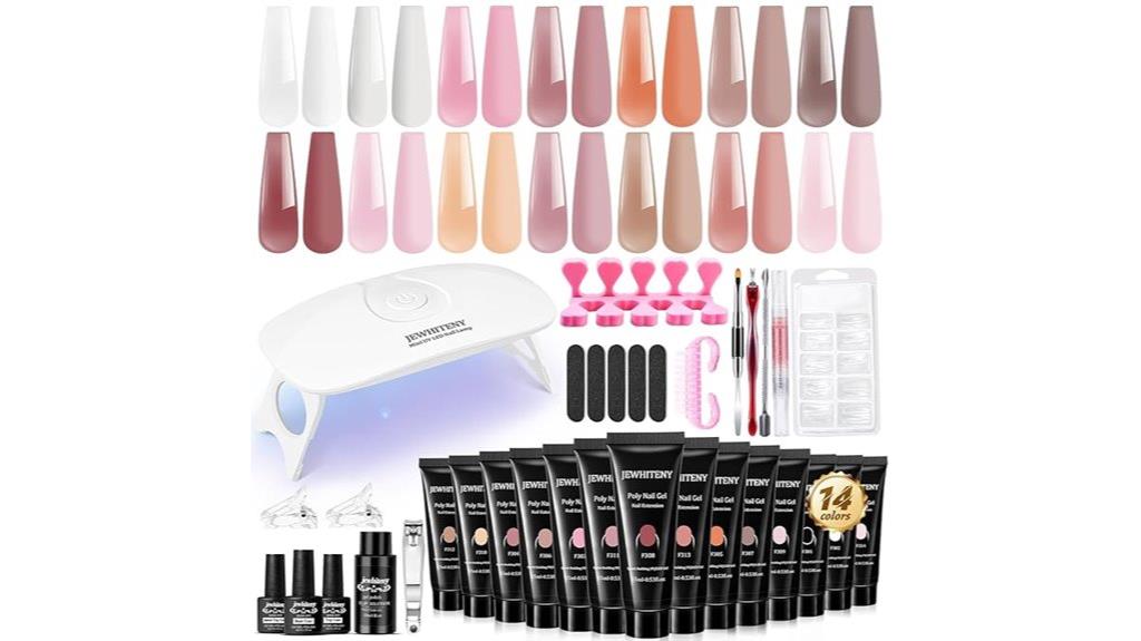 jewelry inspired nail extension kit