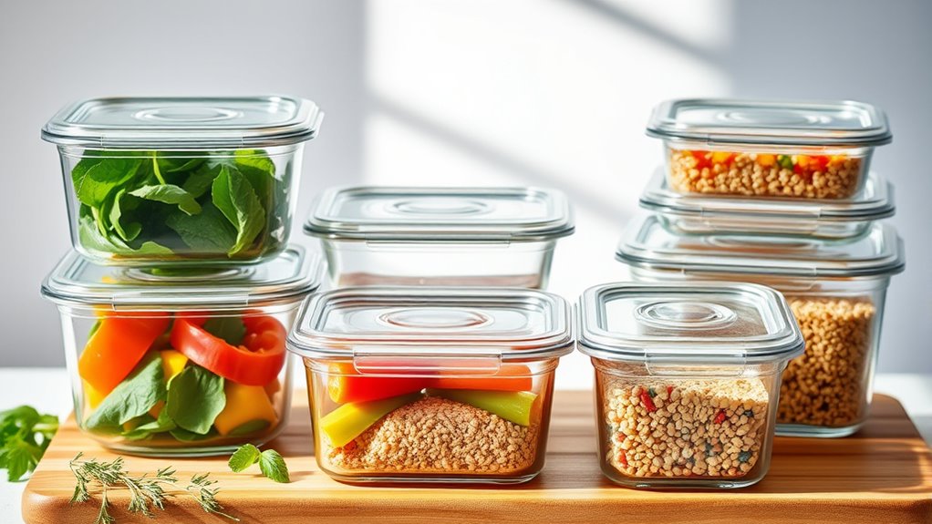 key glass container features