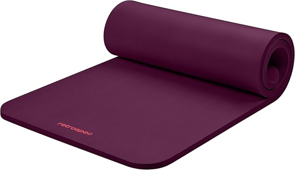 non slip 1 thick yoga mat